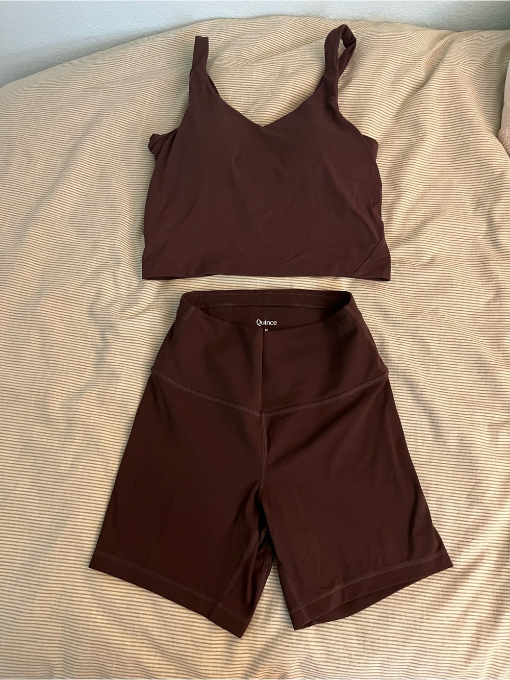Brown Workout Set